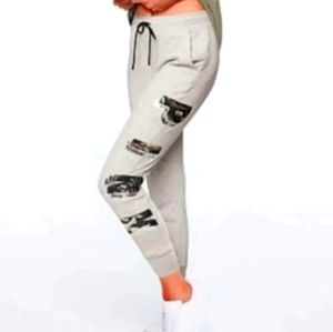 Vs pink bling joggers